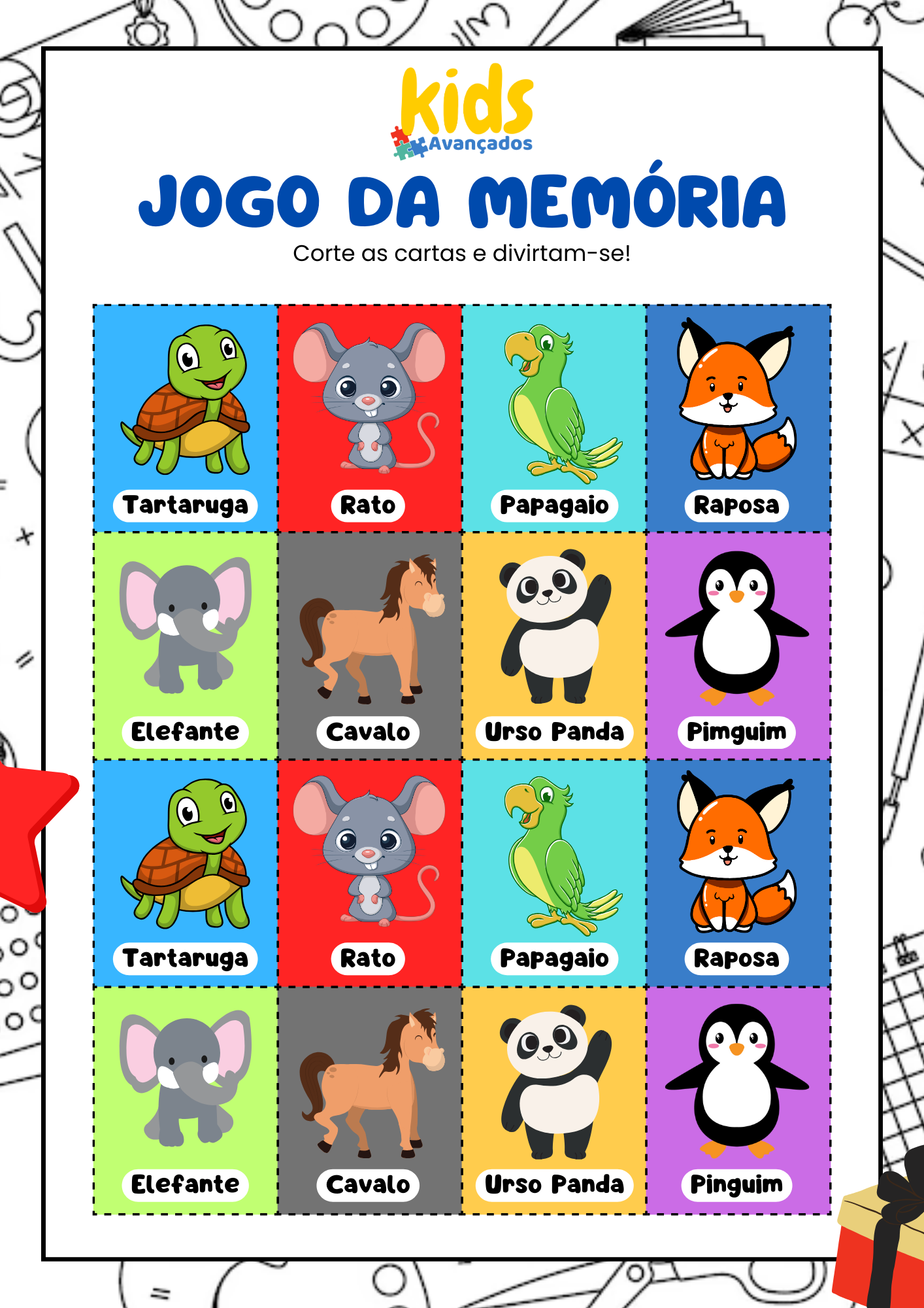 JOGOS DA MEMÓRIA